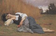 Adolphe William Bouguereau Rest in Harvest (mk26) Sweden oil painting reproduction
